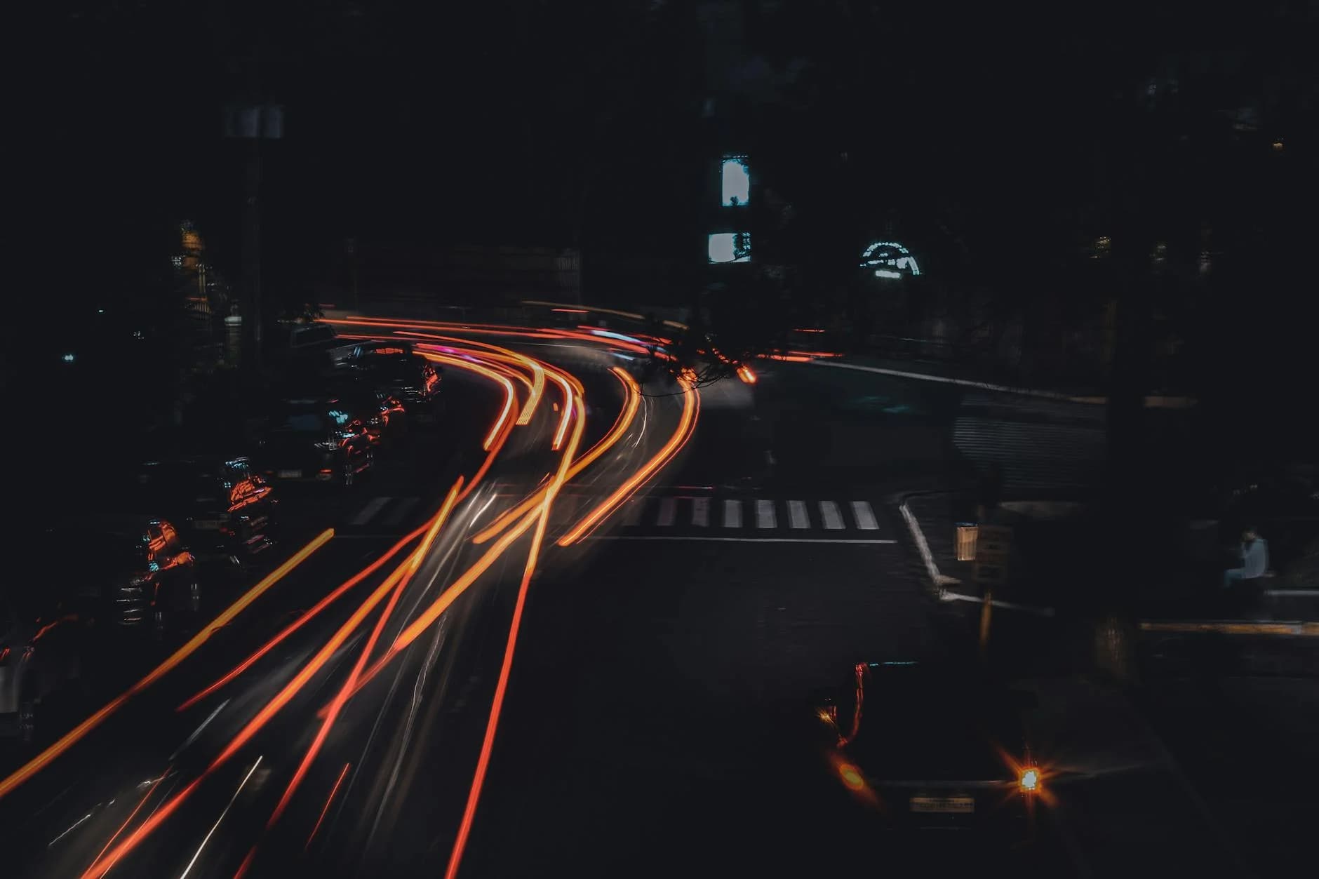 Captivating Long Exposure Of Urban Stree 1