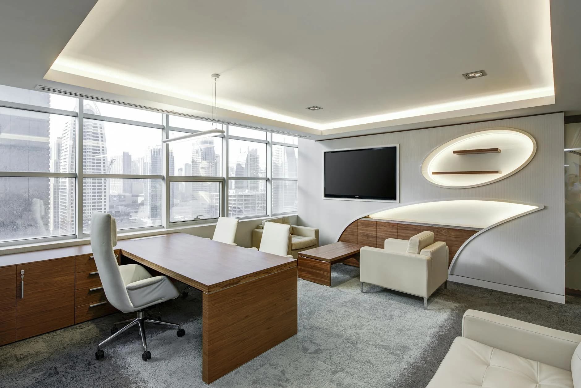 Sleek Office Space Featuring Contemporar 4
