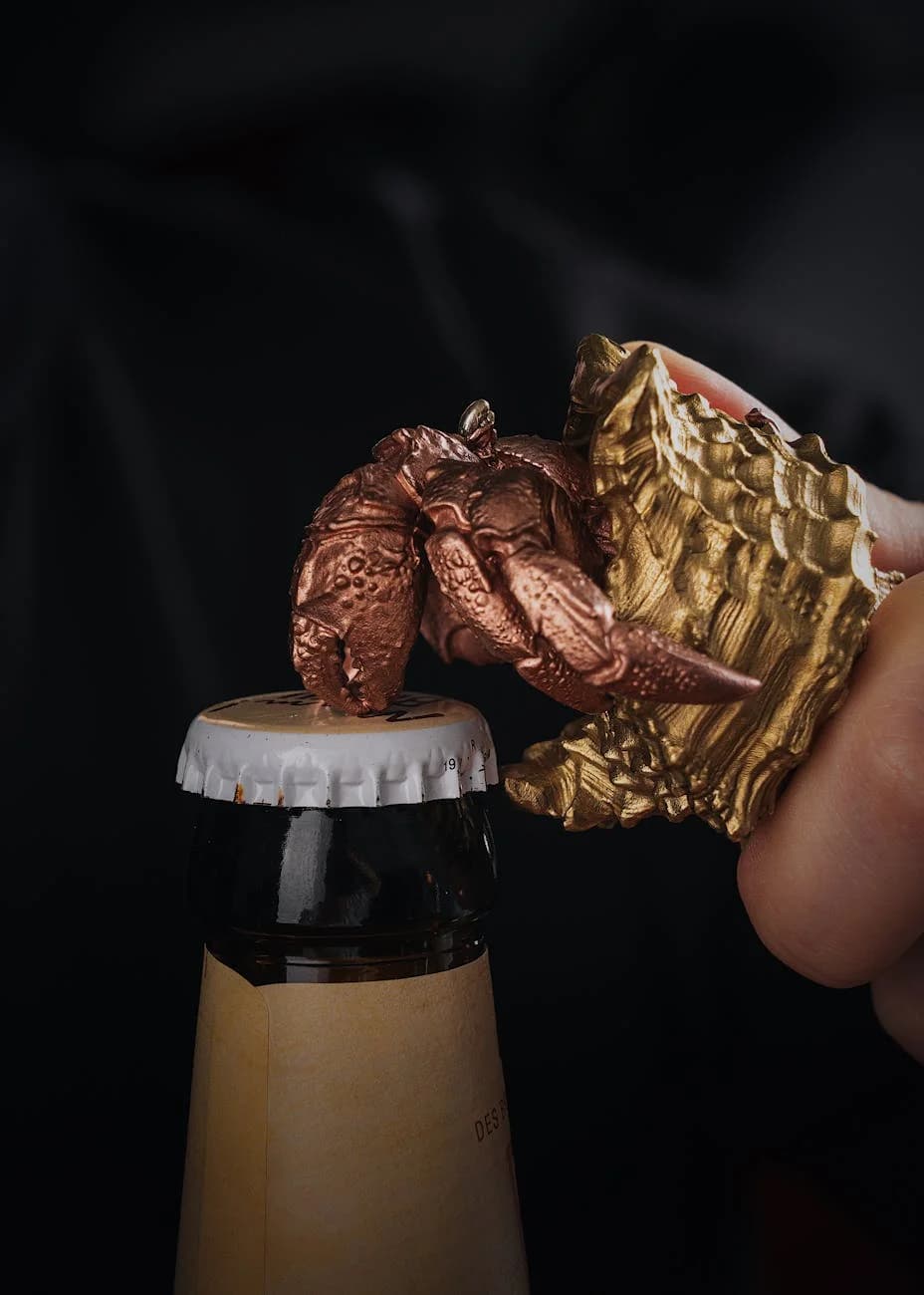 Artistic Close Up Of A Handmade Crab Cla 4