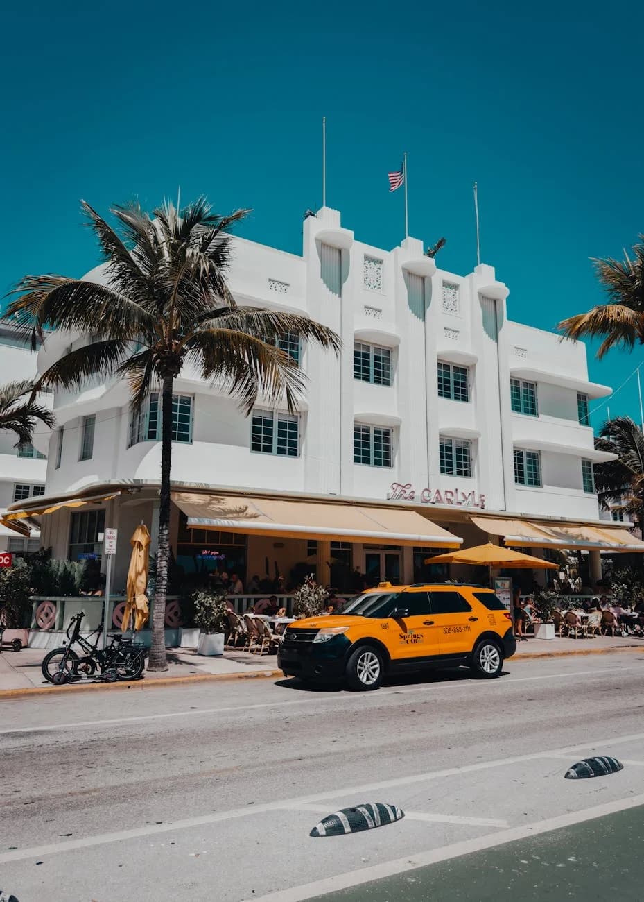 Bright Day On Ocean Drive Featuring The 4