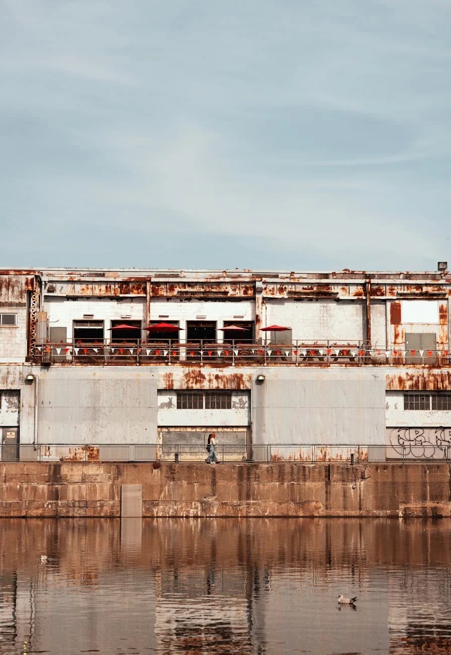 Old Industrial Building With Rust And Gr 4