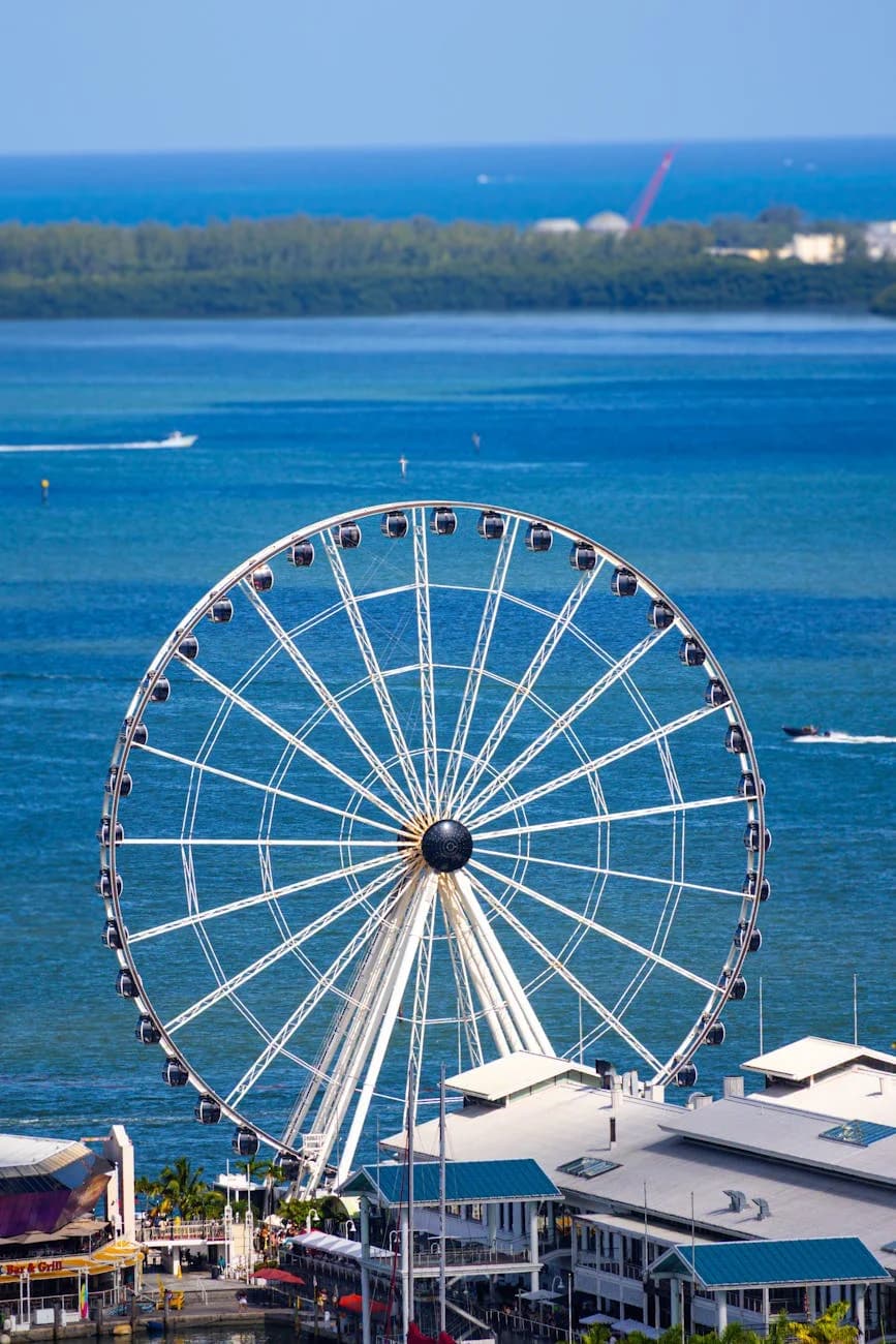A Captivating View Of The Miami Ferris W 1