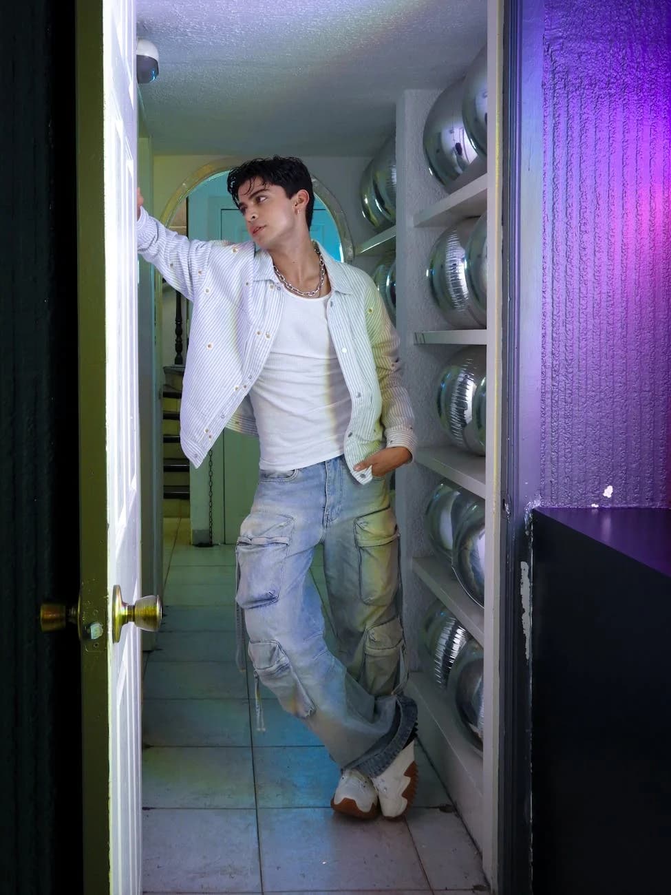 Trendy Young Man In Casual Outfit Posing 1