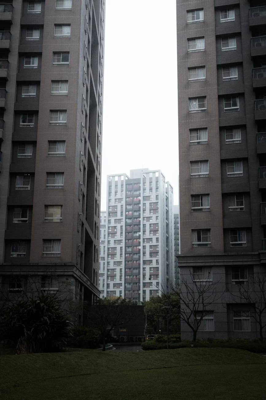 High Rise Residential Buildings In An Ur 4