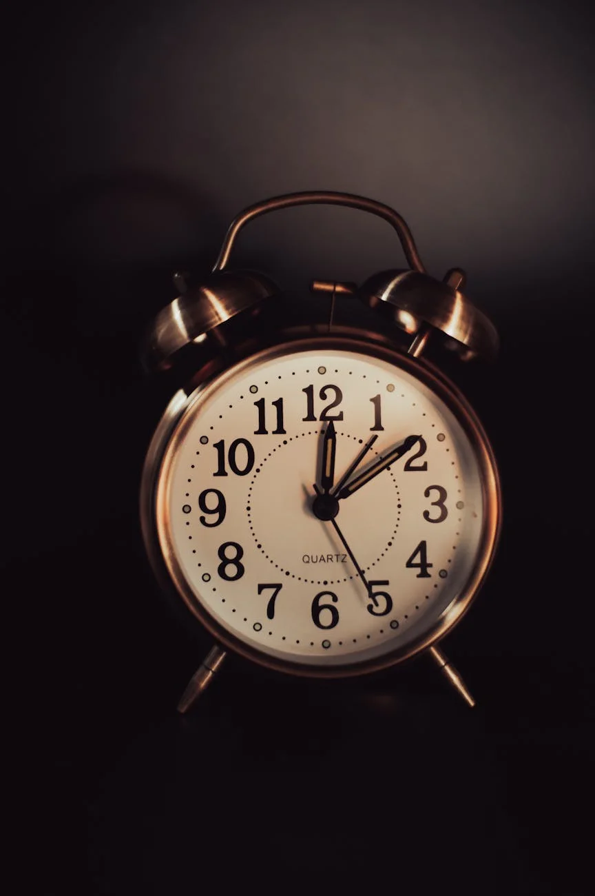 Close Up Of A Vintage Alarm Clock With A 2