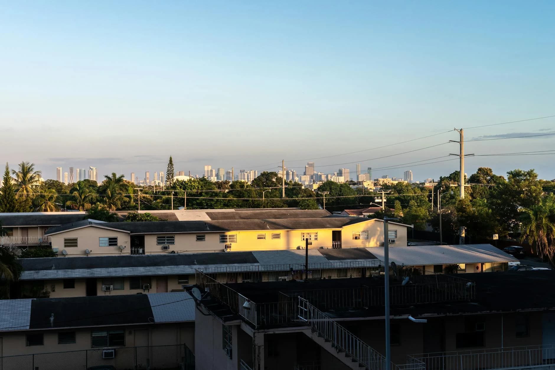 View Of Miami Skyline From Coral Gables 1